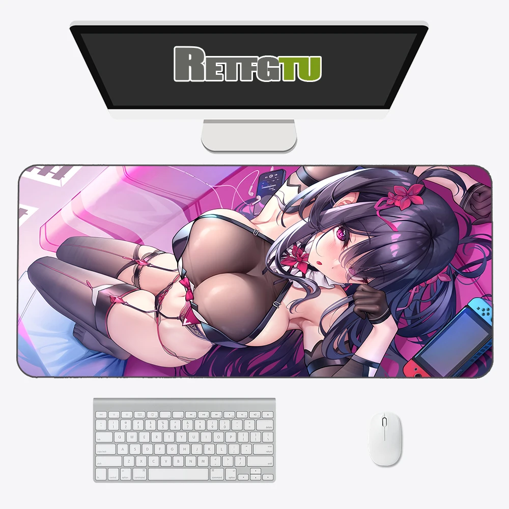 Sexy Big Butt 80x30cm 40x90cm Big Mouse Pad Keyboard Pad Desktop Protection Gaming Mouse Pad for Tablet Laptop for CSGOet