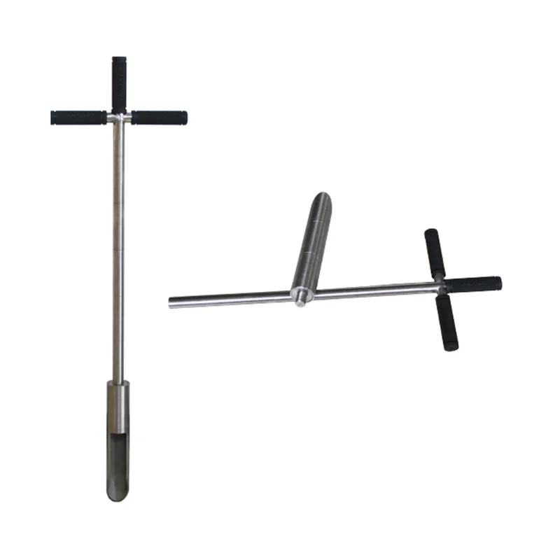 Boîte à outils d'échantillonnage de sol, kits de tarière agriculture réduire l'intensité du travail 15-20CM d'échantillons de sol à chaque fois en acier inoxydable