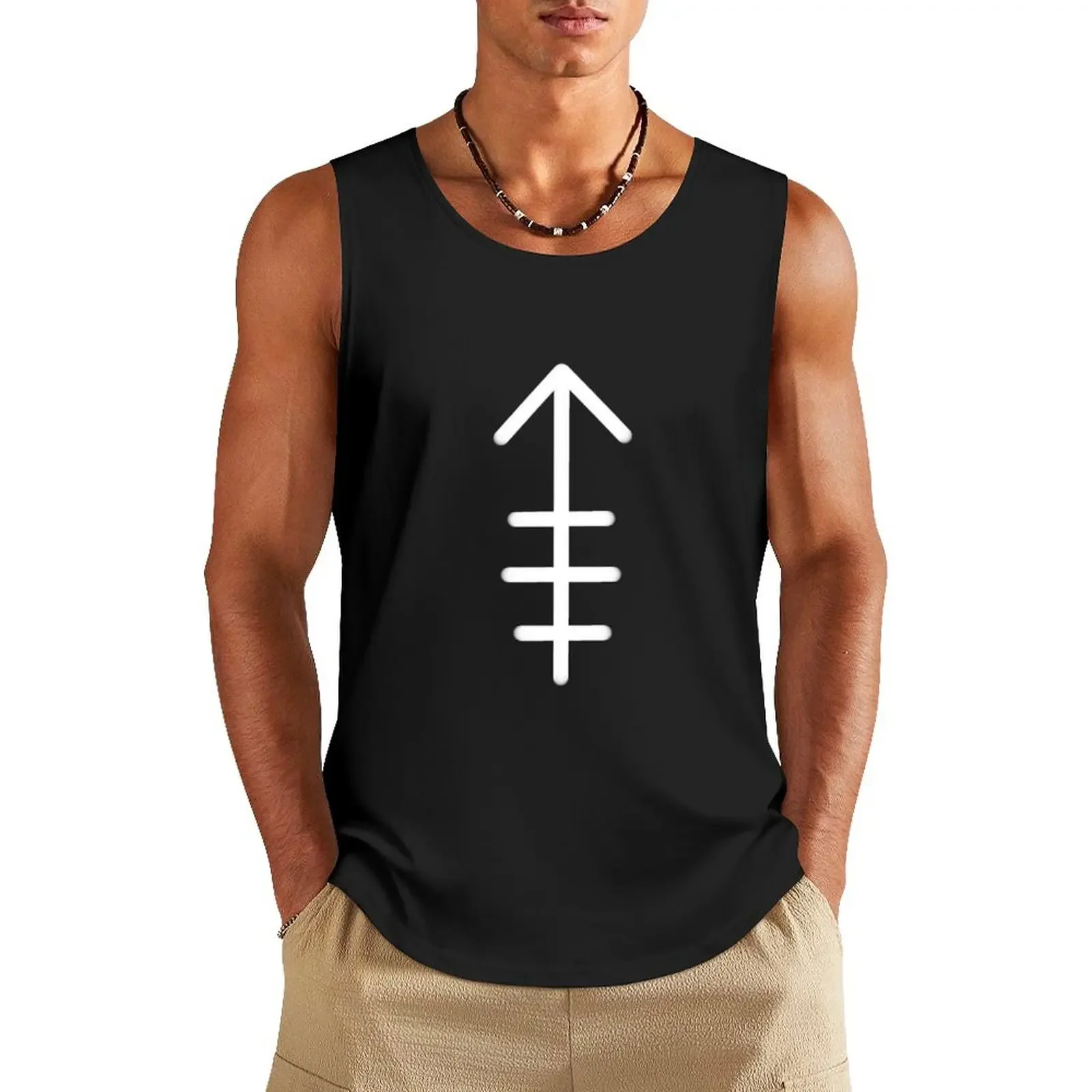 

True Trail Hash House Harriers White Arrow Tank Top men clothings Vest male t-shirt for man