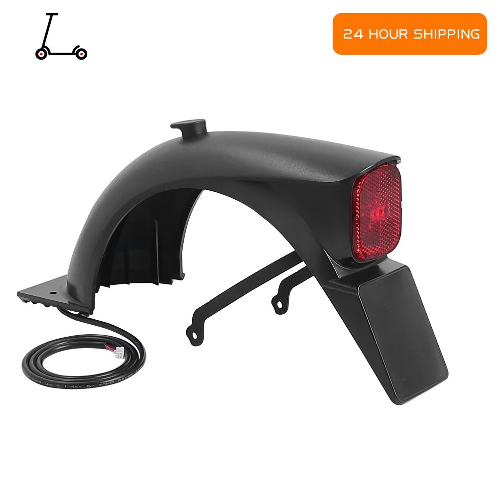 

Rear Fender Assembly Electric Scooter Accessories Mudguard Bracket Support and Taillight For Segway Ninebot E2 E2Plus