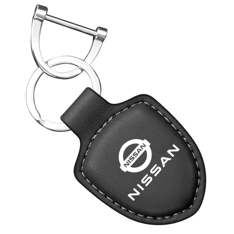 New Car Keychain Women Men Pendant Gift Accessories For Nissan sentra Serena maxima Versa Juke Micra rogue tiida x-trail nismo