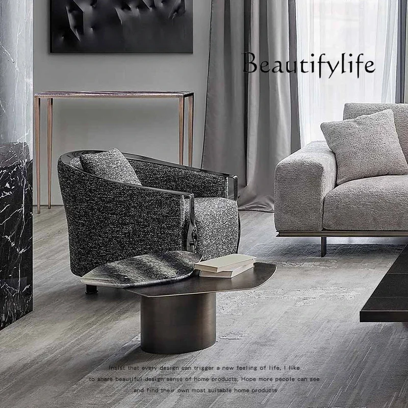 

НОВЫЙ итальянский креативный журнальный столик специальной формы, роскошный вращающийся мраморный дизайнерский журнальный столик, журнальный столик для гостиной