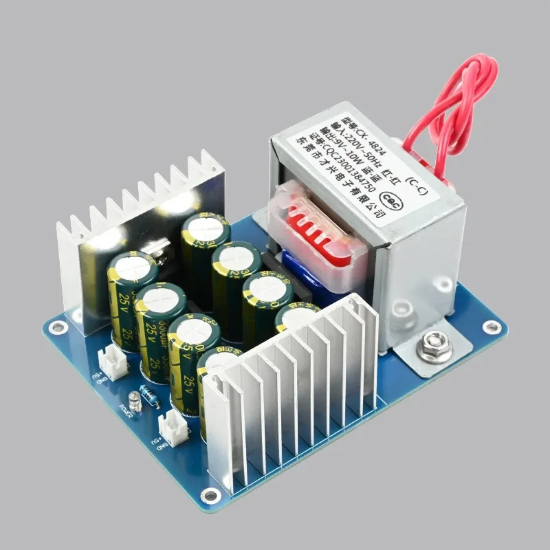 5V Dual Output Linear Voltage Regulator Module LM7805 Transformer Step Down Low Ripple Anti-interference Power Supply Module