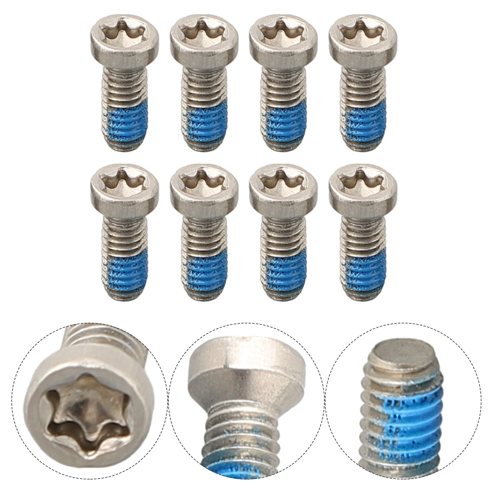 

Brand New 12 Speed Chainring Bolt Easy To Install Install By T20 Wrench Lightweight Practical To Use Stainless Steel