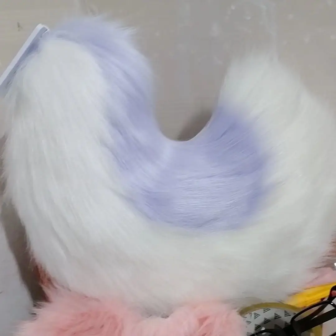 فروي رئيس Fursuit الذيل مخصص Fursuit تأثيري Kigurumi كيمونو اليدوية رئيس دور اللعب فروي مخصص الفراء الذيل زي