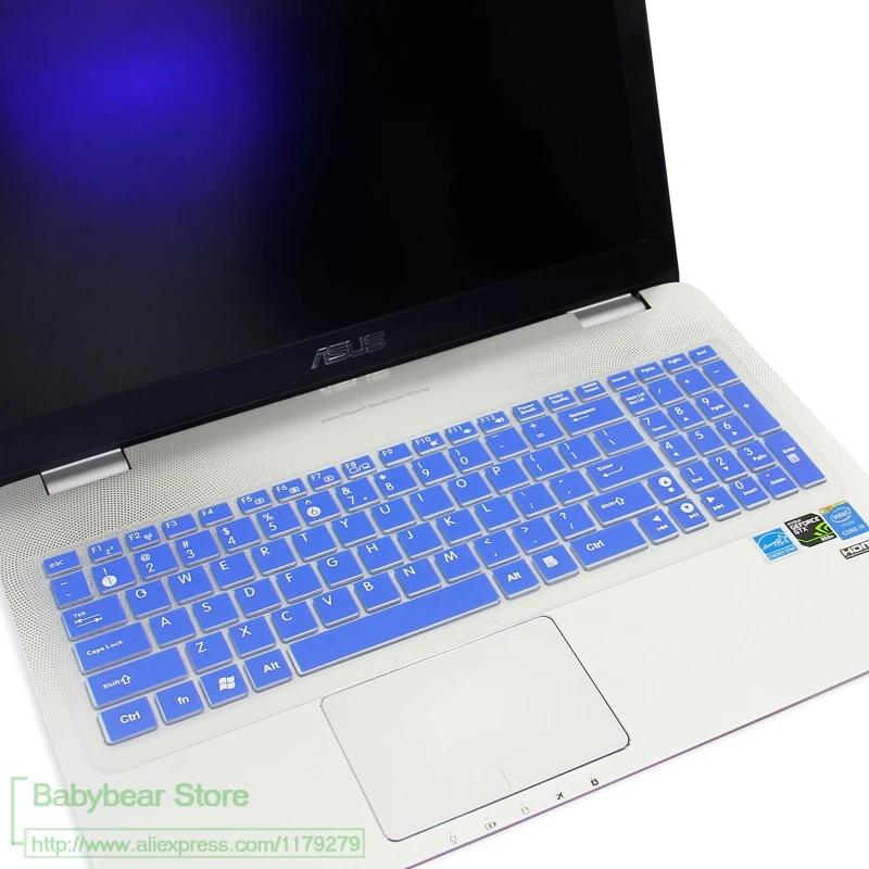 Laptop 15 Inch Keyboard Cover Protector For Asus 15.6