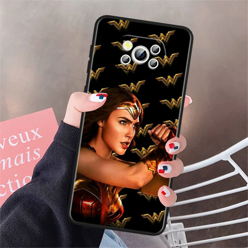 Wonder Woman Cool For Honor V20 10i 10X 9S 9X 9C 9A 8X 8C 8A 7S Magic 5 Lite Pro MAX Black Soft Phone Case