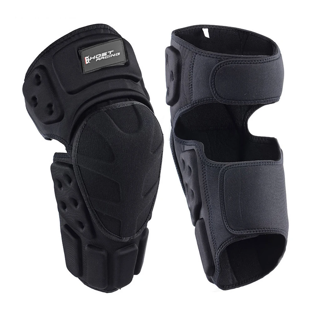 

Men's Motorcycle Knee Pads Motorbike Motocross Knee Protector Guard Winter Keep Warm Moto Knee Protector Protective Gear Black