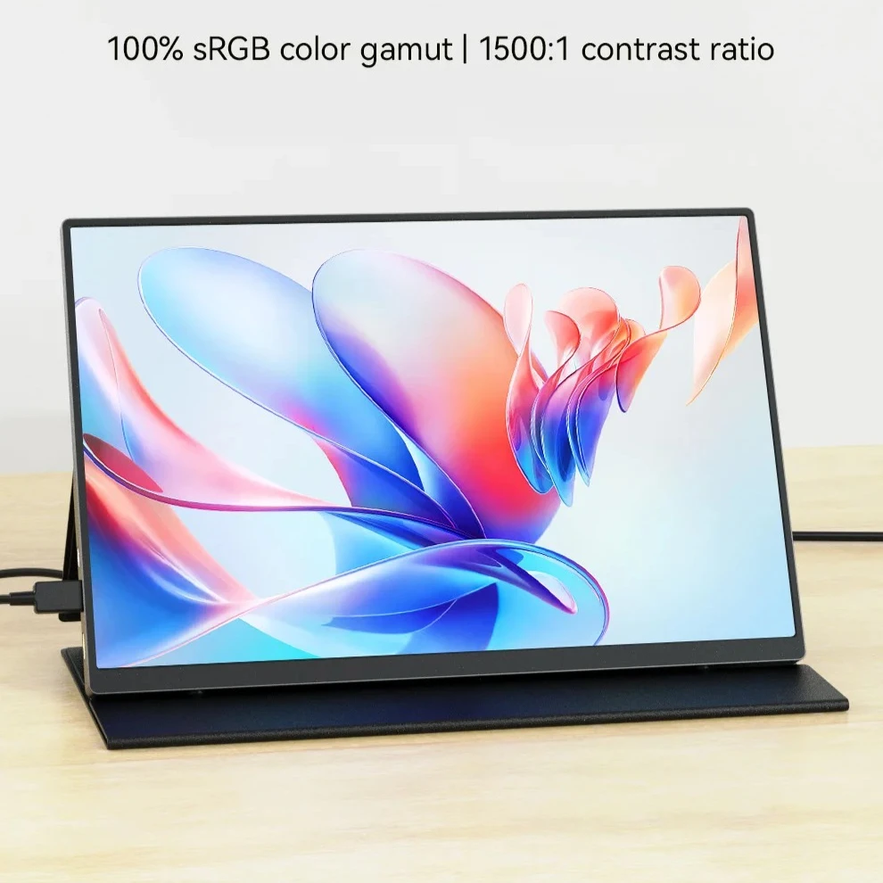 14 Inch Ultra Slim Portable Laptop Monitor HD 1080P External Display with Dual Speakers Second Screen for PC Xbox PS4/5 Switch