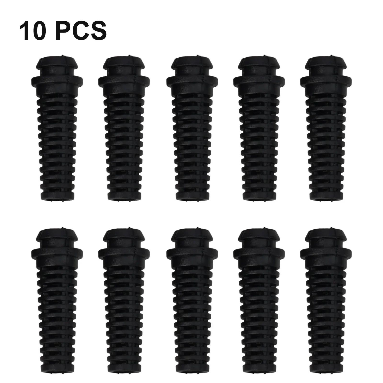 Cord Cord Protector Rubber Cable Sleeve PVC Sheath Rubber Strain Relief Cord Power Tool Cable Sleeves Pack of 10