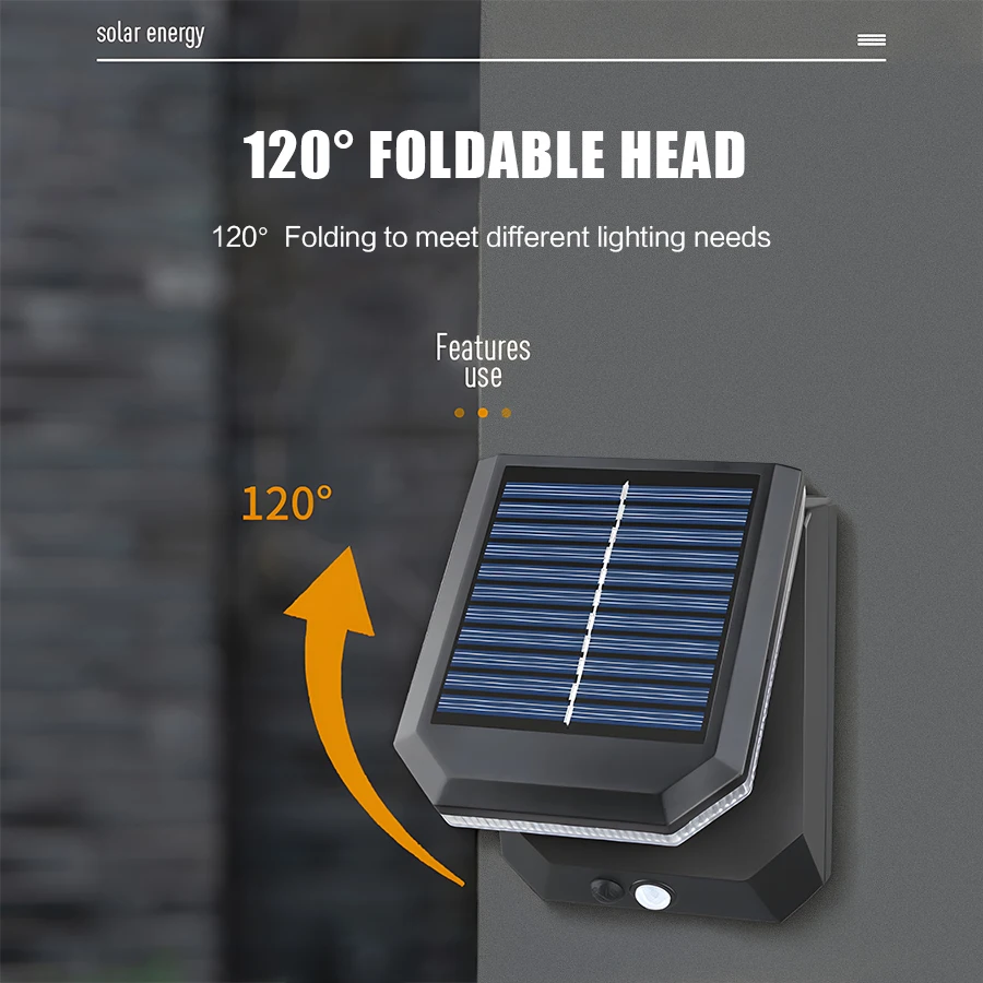 Powerful Solar LED Lights Outdoor Solar Lamp Of Motion Sensor 3 Mode Waterproof IP65 Solar Garden Light Street Yard Lantern image 3