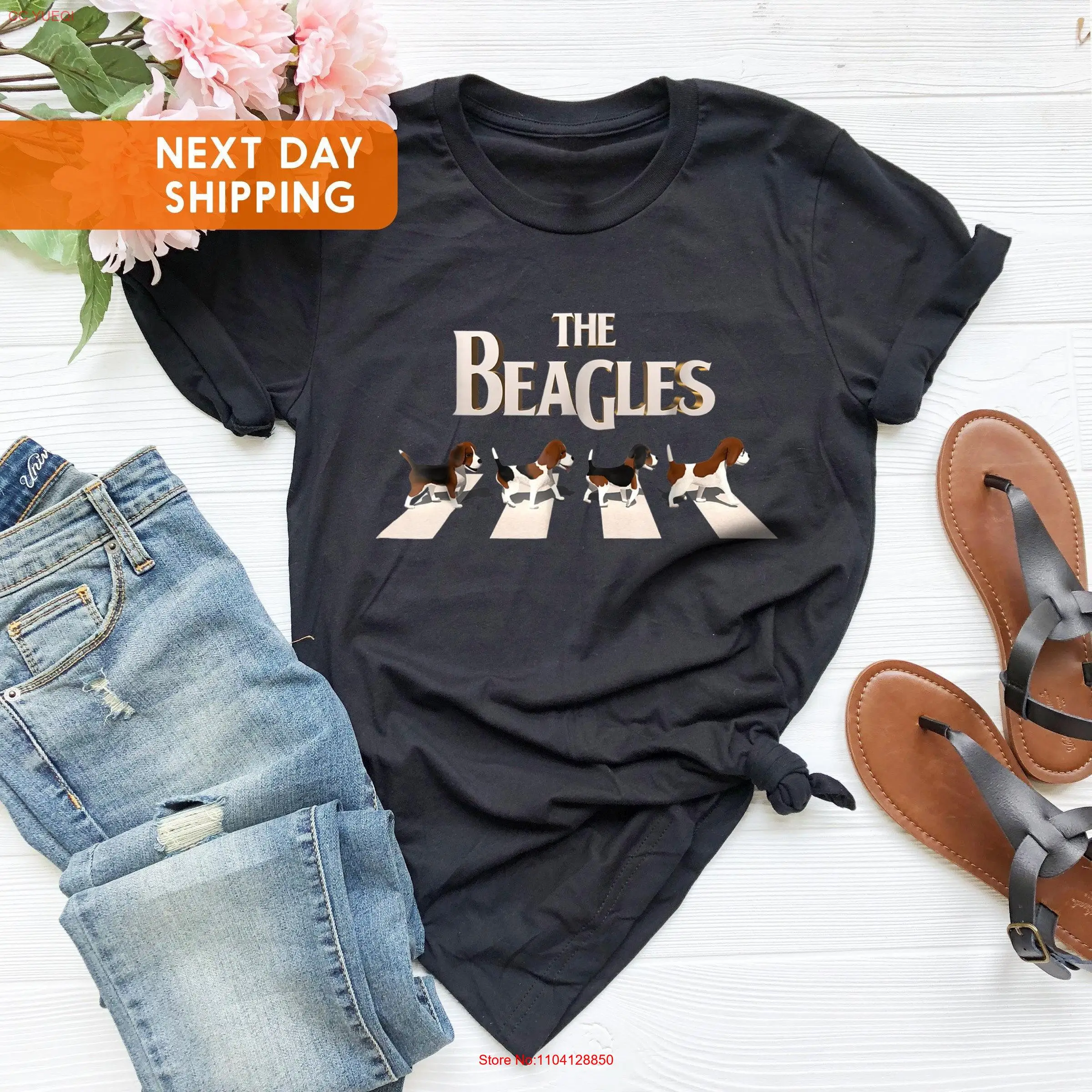 

The Beagles T Shirt For Beagle Owner Mom Dog Lover Pet Mama Papa long or short sleeves