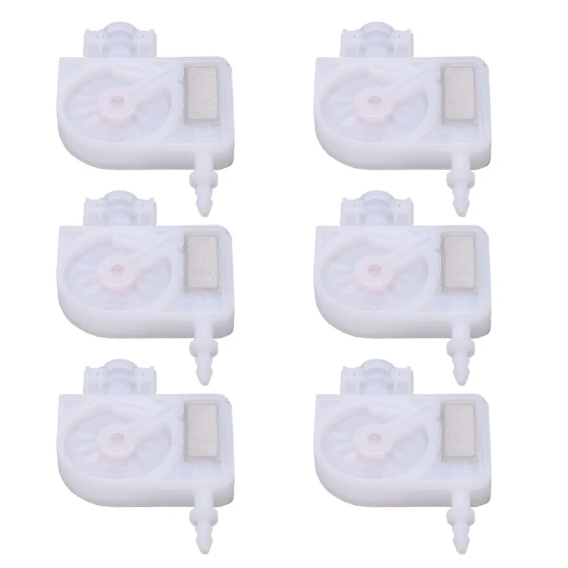 

6 шт. сменный демпфер чернил для принтера 4880 DX5 DX6 DX7 4800 7800 7880 9800, белый штекер