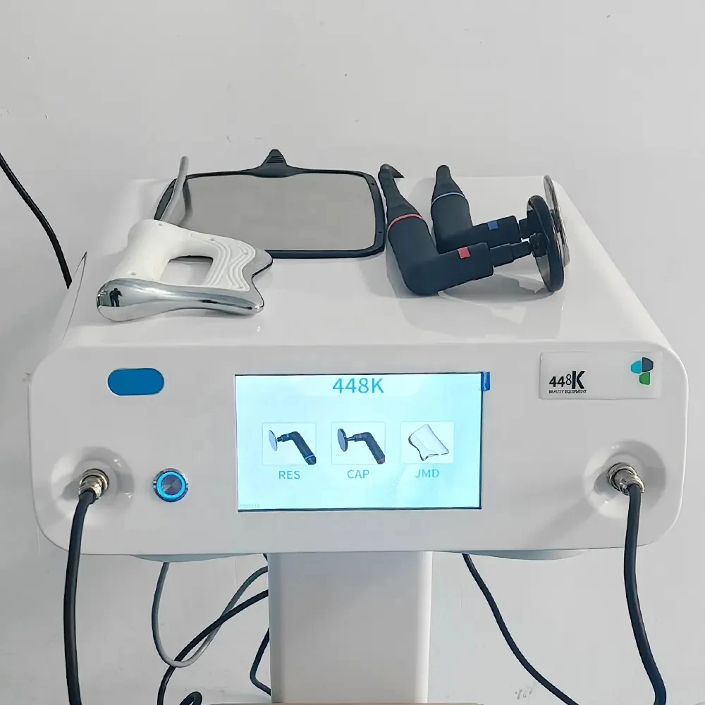 

INDIBA Tecar 448KHZ Cavitation Body Care System RET CET Slim Machine for Weight Loss Pain Relief Physical Therapy Machine