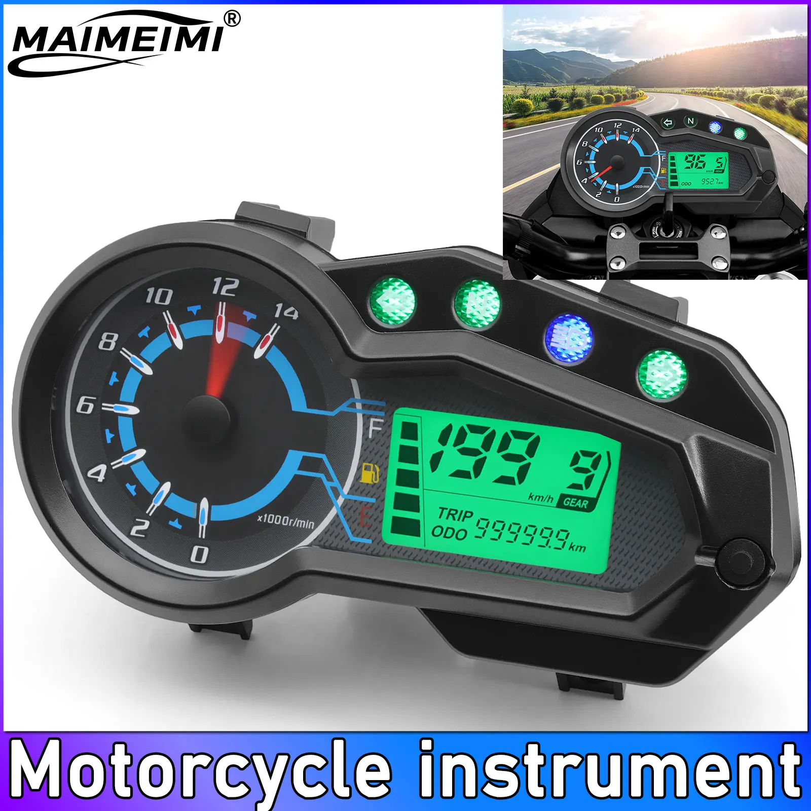 Motorcycle Speedome… - image