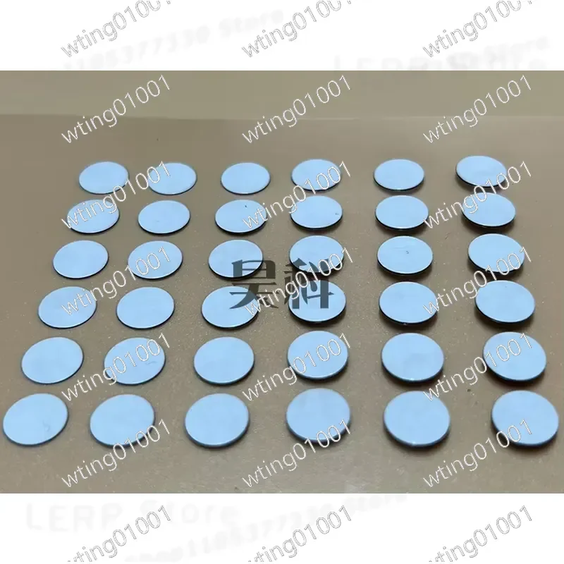 for SEM Double Sided Carbon Conductive Tape Round Adhesive Film for Sample Mounting Padding 5mm to 50mm Width High