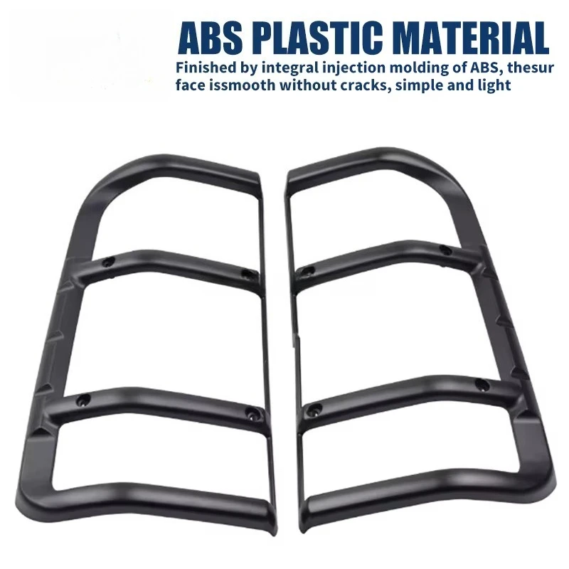 1-Pair Rear Tail Light Guard Set For Land Rover Discovery 2 II 1999-2004 STC53194 Back Lamp Protective Cover Grille Accessories