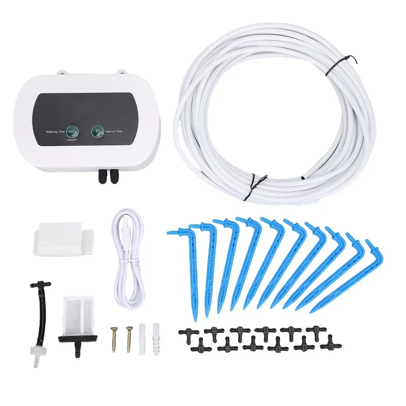 Plant Watering Device Water Timer Automatic Plant Waterer Smart Timer Self Watering System Irrigation Kit for Indoor Garden Use