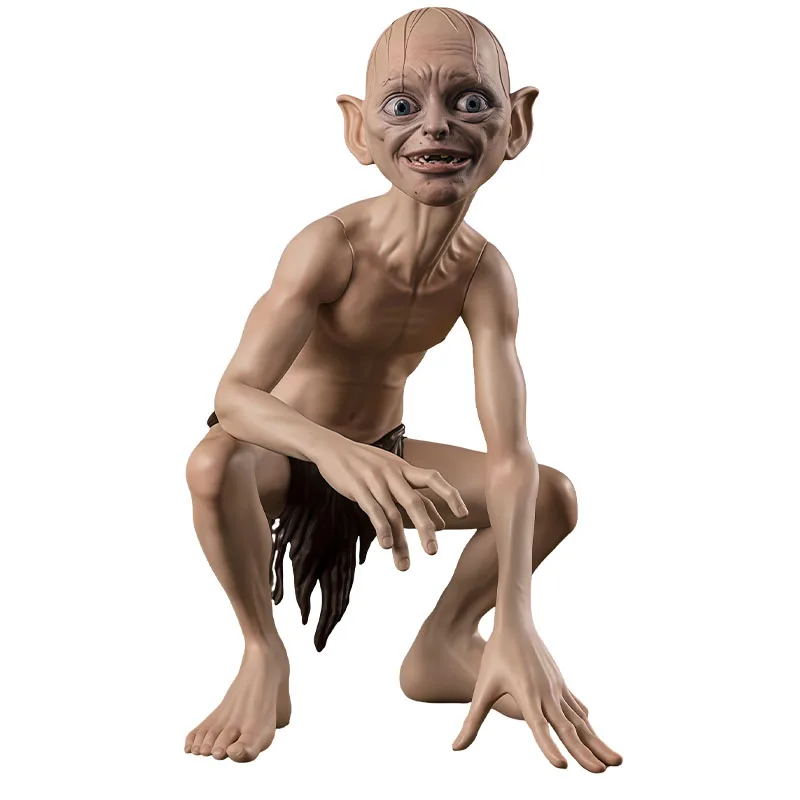 Bandai genuíno s.h. figuarts anime figura frodo baggins & gollum 120mm figura de ação brinquedos para meninos crianças presente modelo colecionável