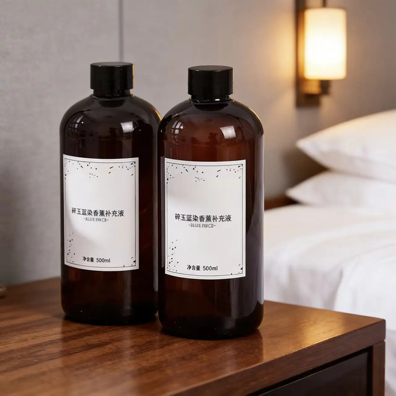 500ml Hotel Aromatherapy Machine and Home Reed Diffuser Replenishment Oil Shangri-la White Tea Hilton Aroma Oil for Humidifier