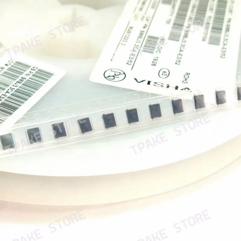 10PCS SMBJ3.3CA-E3 KC SMB/DO-214AA Transient Voltage Suppression TVS Diode