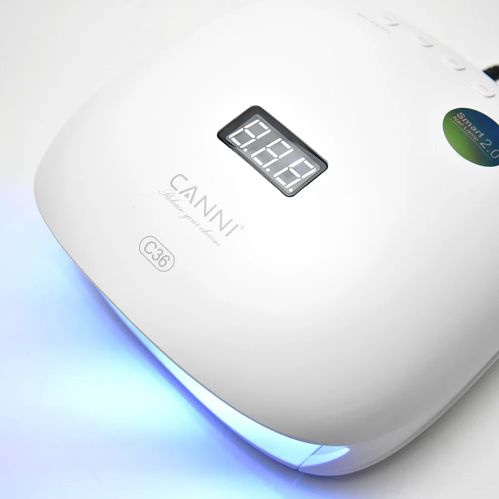 CANNI 32091 #   48W UV LED-nagellamp - Automatische sensor gellak uithardingslicht, professionele nageldroger voor salon en thuisgebruik