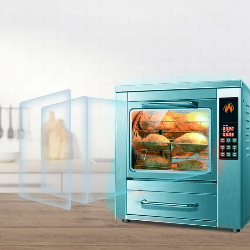 

Популярная электрическая машина для жареного картофеля, машина для жареного сладкого картофеля, автоматическая машина, коммерческая электрическая плита, духовка для картофеля и кукурузы