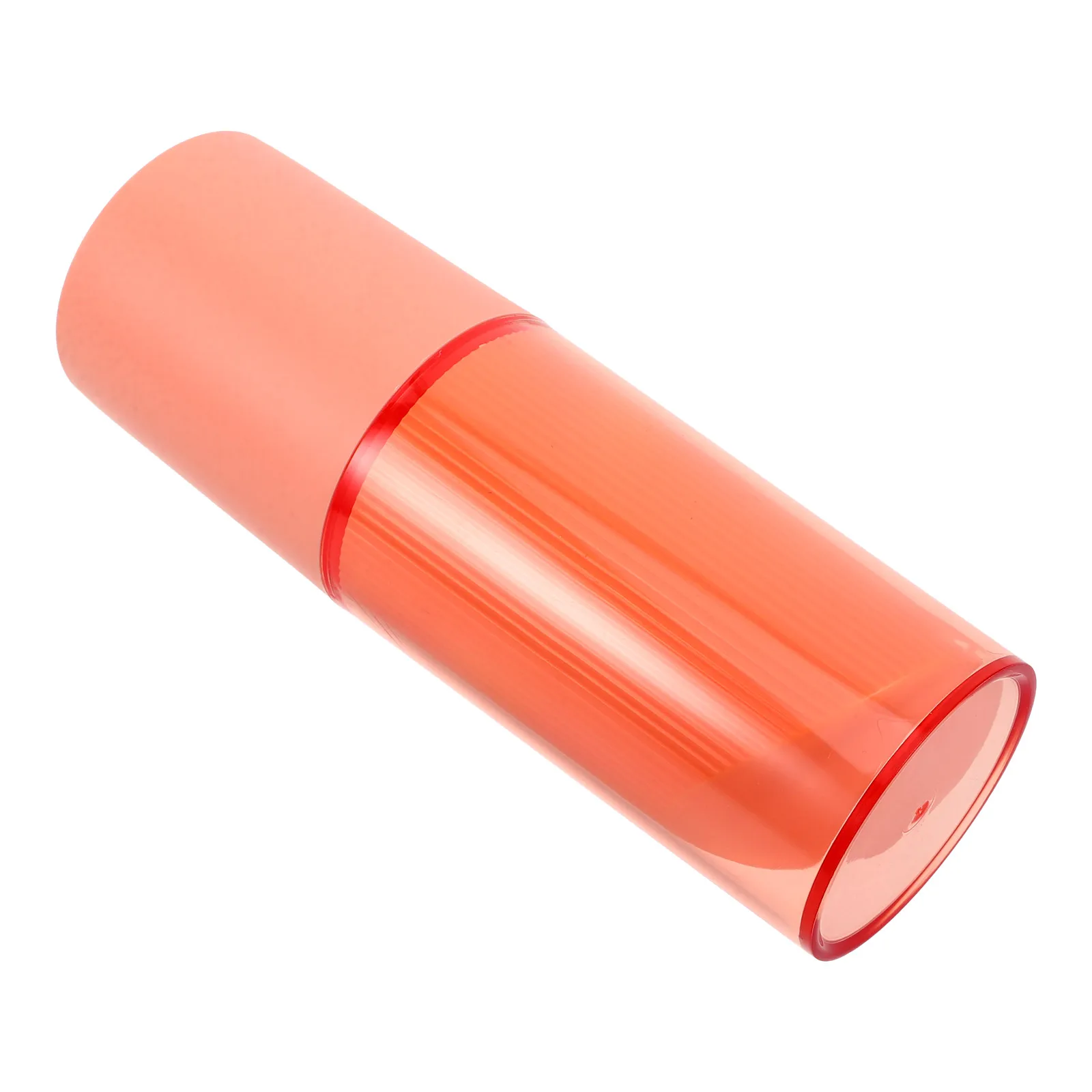 Mouthwash Cup Toothbrush Holder Lid Plastic Mugs Bathroom Portable Travel Toothpaste Container Safe Material Suitable Capacity