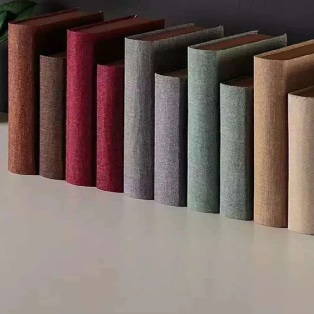 

Simulation Decor Cloth Art Photo Props Vintage Style Home Bar Tea Shop Decoration 27X17X5Cm Fake Book Decoration For Book Room