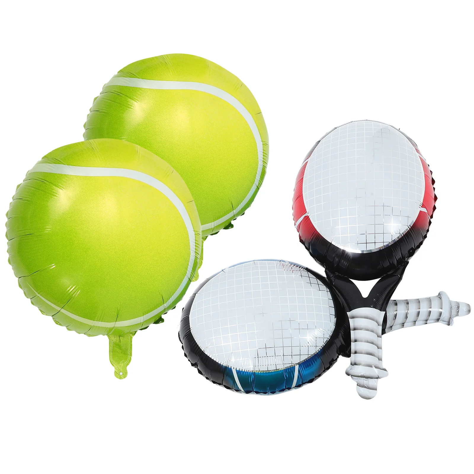 

Bachelorette Tennis Party Balloons with Sport Theme Decorations Racket Ball Balloon Garland for Birthday Celebration
