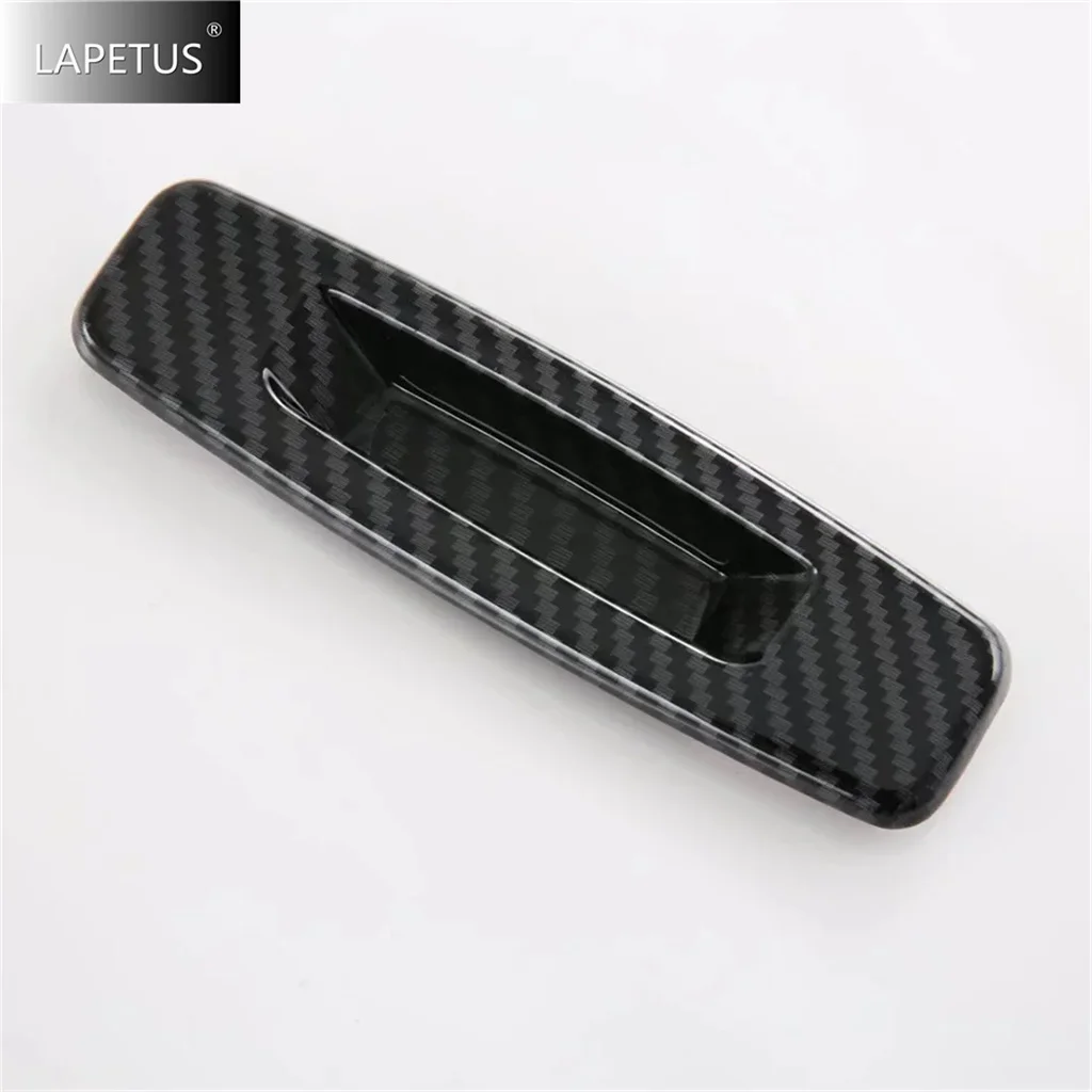 Carbon Fiber Look Head Light / AC Air Vent / Steering Wheel Panel Accessories Cover Trim For GAC Trumpchi Empow 2022 2023 2024