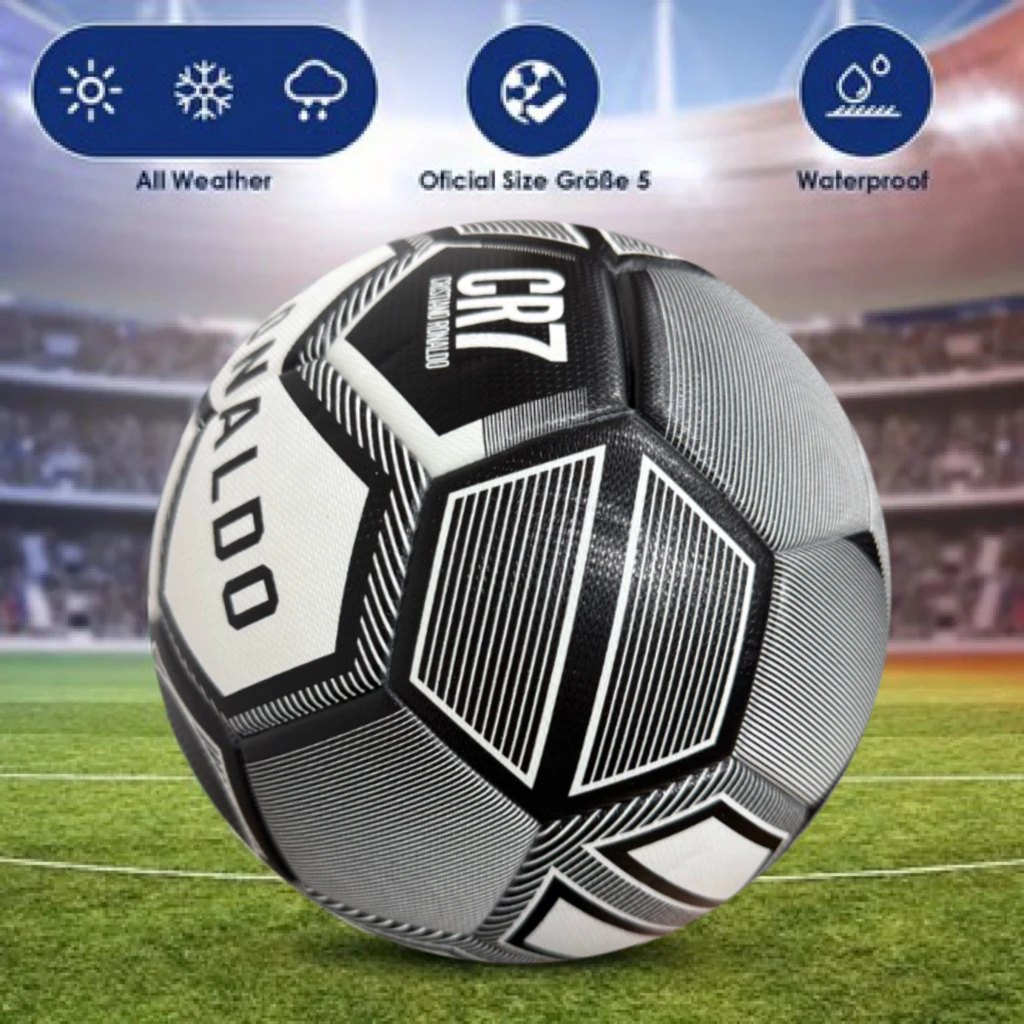 High Quality Soccer Balls Standard Size 5 PU Material Seamless Goal Team Outdoor Match Game Football Training Ballon De Football view 6