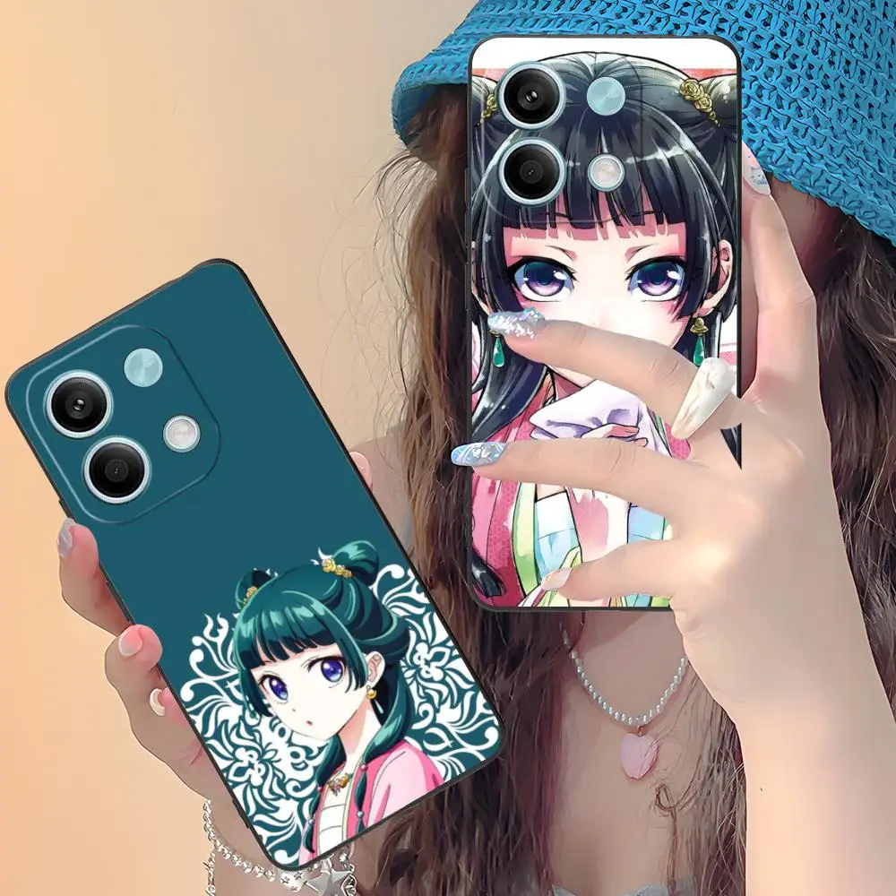 

Diaries Kusuriya Maomao Phone Case for Xiaomi Redmi Note 14 13 12 11 A5 3 2 1 Pro Plus 4G 5G Colour Printing Protective Luxury