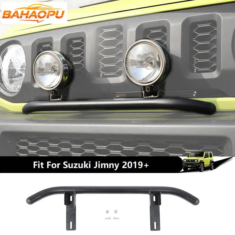 

BAHAOPU Car Modified Accessories Front Bumper Grills Spotlight Bracket Fit For Suzuki Jimny 2019 2020 2021 2022 2023 2024 2025