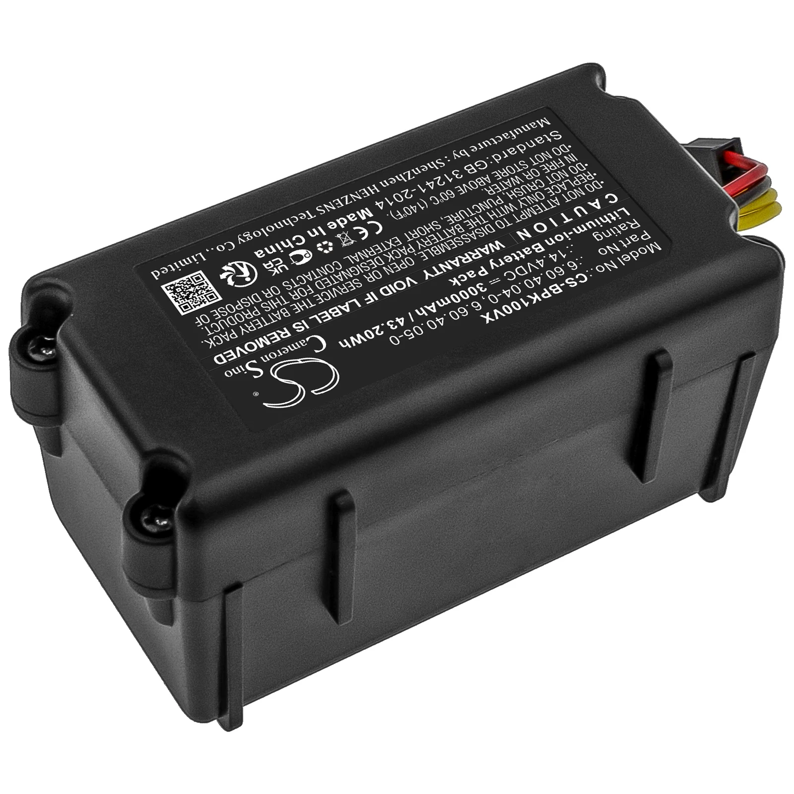 Vacuum Battery For Blaupunkt 6.60.40.04-0 6.60.40.05-0 XSMART BPK-VCBB1XS XEASY VCBB1XE XPOWER+ VCBB1XPW+ Capacity 3000mAh