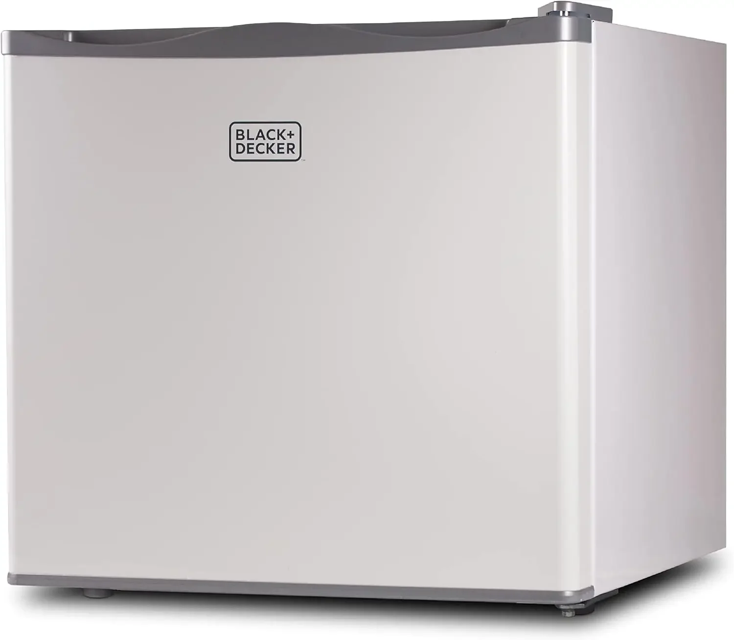 BLACK+DECKER 1.2 Cu. Ft. Compact Upright Freezer, Mini Deep Freeze with Full-Width Wire Shelf, White