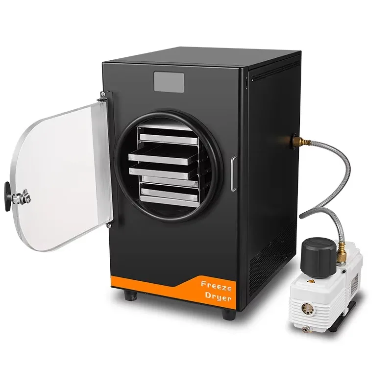 Smart Small Food Drying Machine Vegetable Processing Dog Feed Cat Biscuit Fruit Freezer Drier Stable Output Compact Size