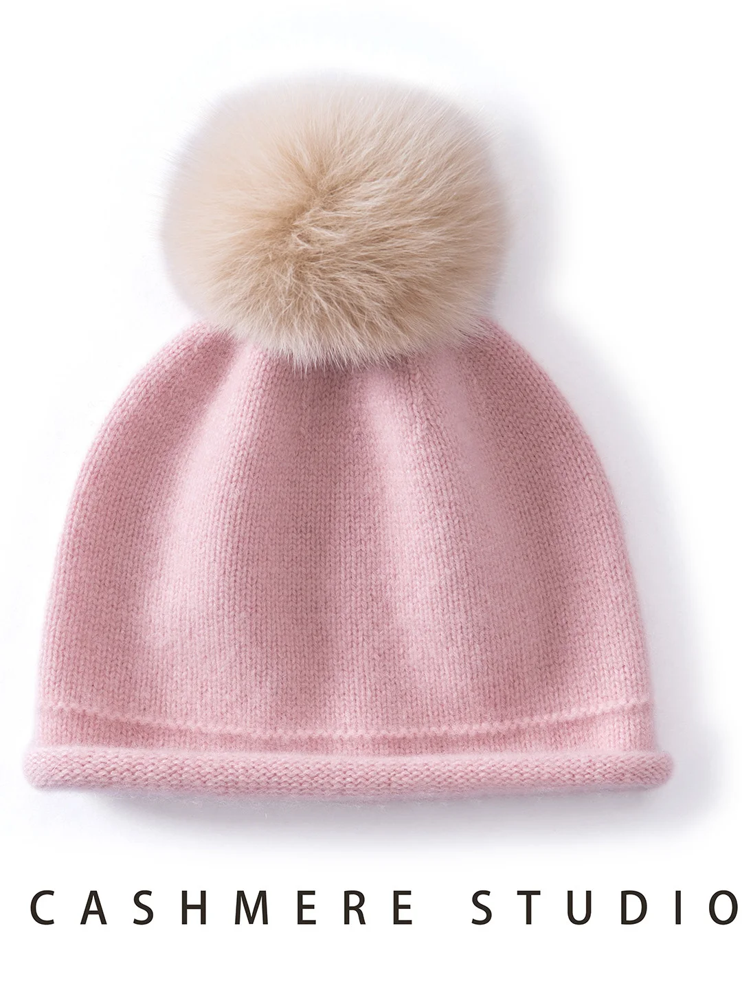 adorable-bonnet-tricote-pour-enfants-filles-et-garcons-en-cachemire-pur-avec-pompon-en-vraie-fourrure-ideal-pour-l'automne-et-l'hiver-chaud-et-confortable-bonnet-tricote-a-bord-rond