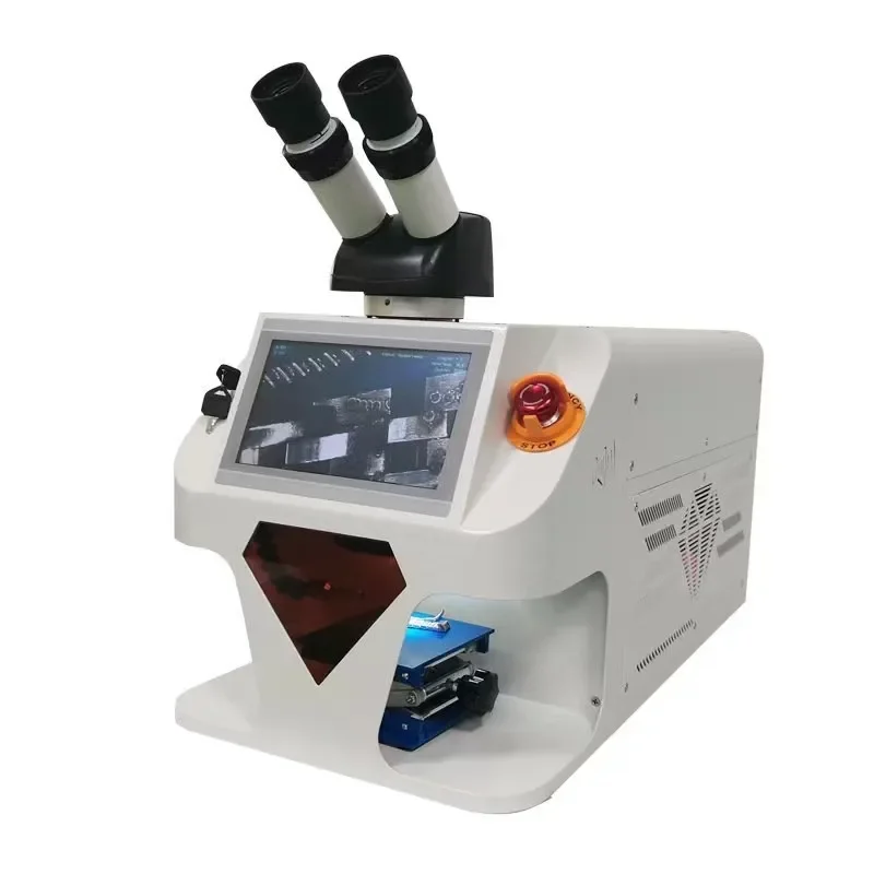 보석 레이저 용접기 60W 100W 150W 200W YAG 금은백금 보석 레이저 스팟 용접 납땜 수리 기계