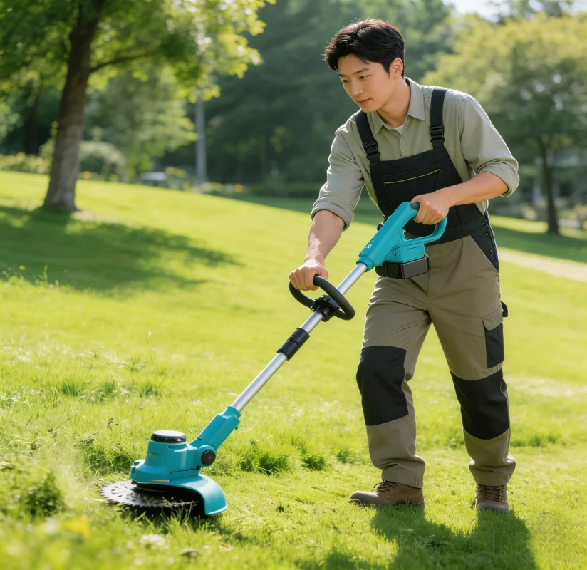 8-Inch Brushless High-Power Electric Lawn Mower Gardening Handheld Weeder Desbrozadora Batería Debroussailleuse À Batterie예초기