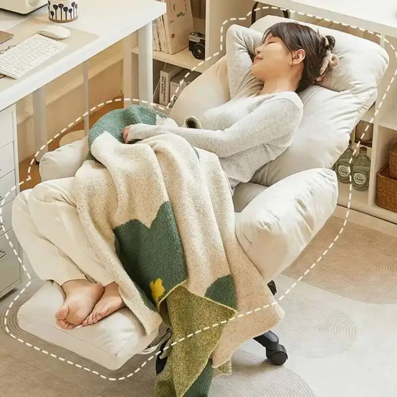 

Luxury Modern Home Office Chair ‏arm Study Work Mobile High Back Office Chair Ergonomic Nordic Silla Oficina Furniture SR50OC