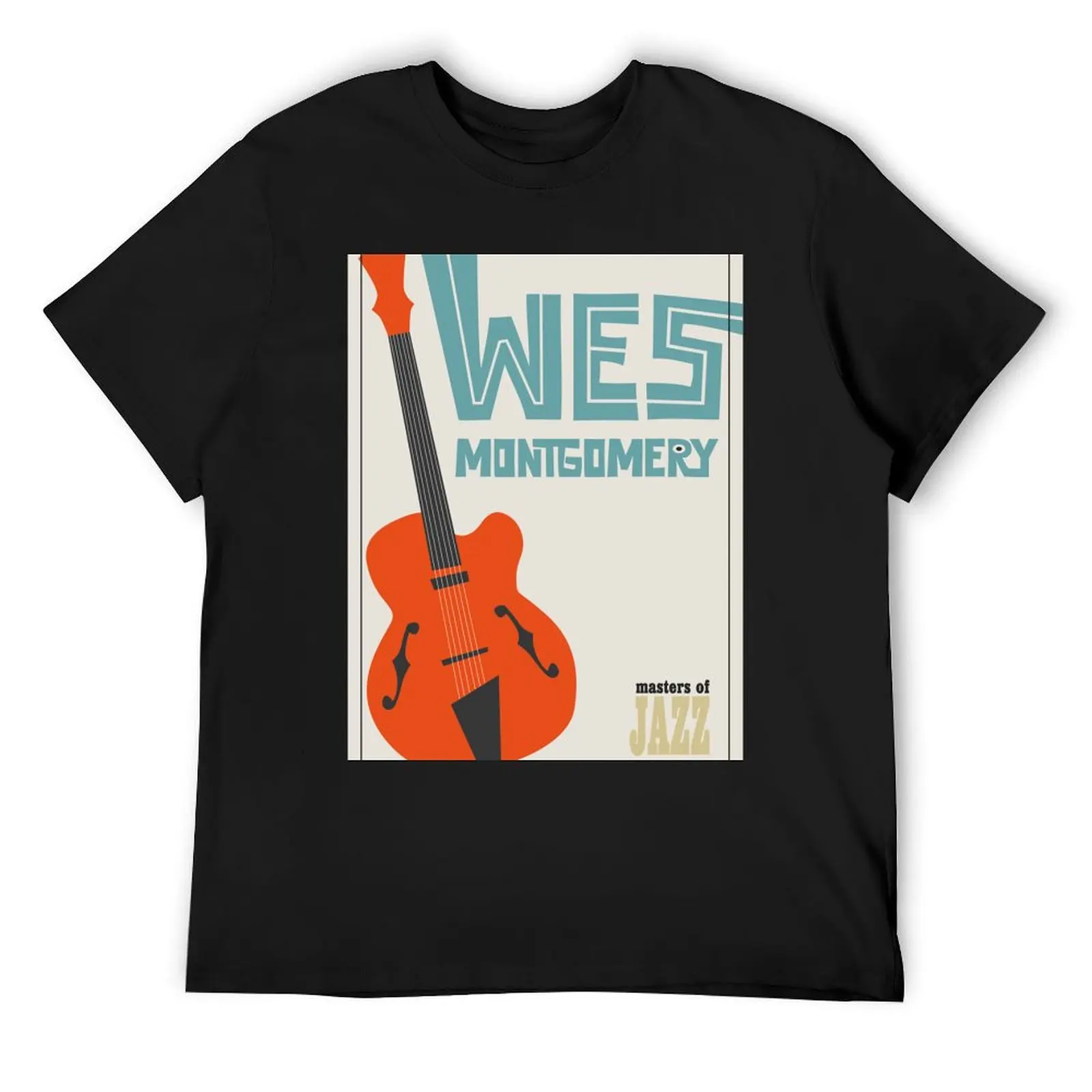 

Wes Montgomery Jazz Guitarist Illustration T-Shirt