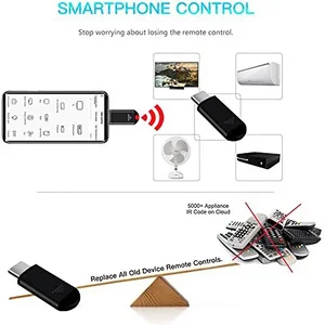 Infrarot -Smartphone -Adapter -Sender, Typ C -Fernbedienung, geeignet für Fernsehen, Smart App 8 Hauptverkaufsadapter Infrarot Typ C - №3