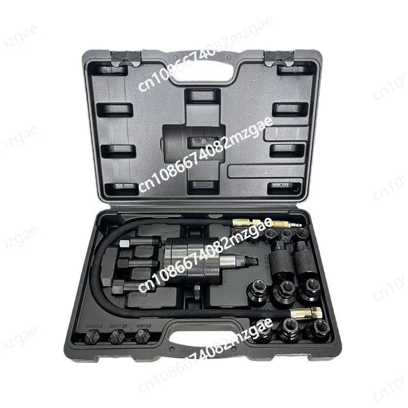 

Diesel Commn Rail Injector Pneumatic Puller Disassembly Tool for All Brands Injector Pneumatic Removal Puller Combination Kit