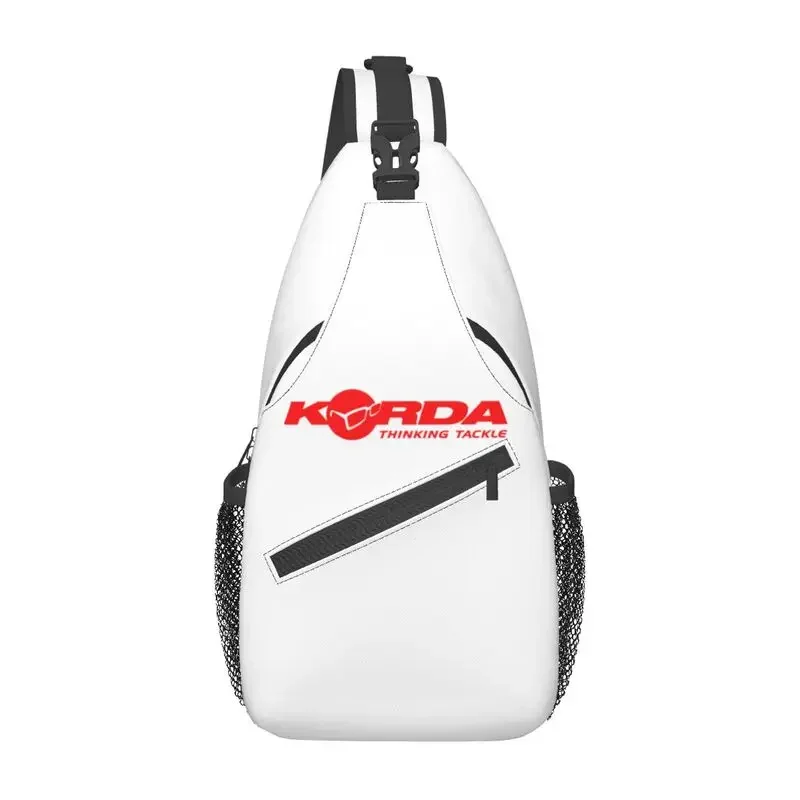 Casual Kordas Fishing Logo Sling Bags for Traveling Men's Chest Crossbody Backpack Shoulder Daypack