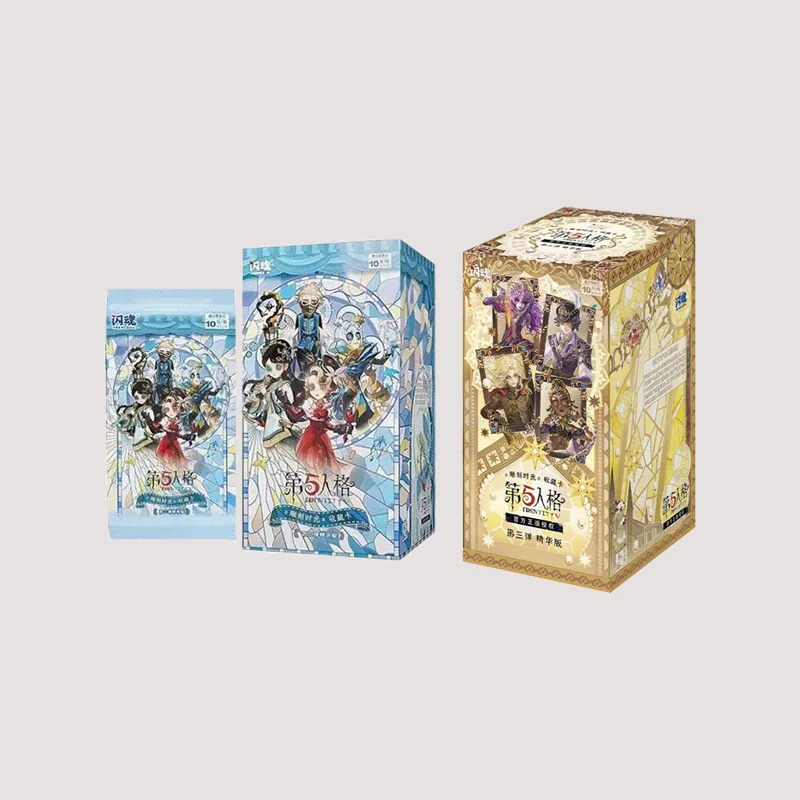 

Оригинальные коллекционные карты Identity V, Серия 2, Базовая версия, в упаковке, сувенирная продукция для фанатов игр, подарки на день рождения