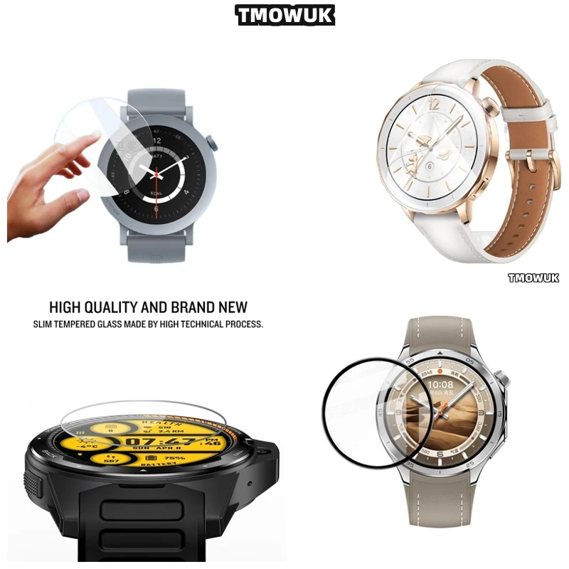 

For OPPO Watch X2 For CMF Watch Pro 2, Ultra-Clear, 9H Hardness, Fingerprint Resistance Tempered Glass.