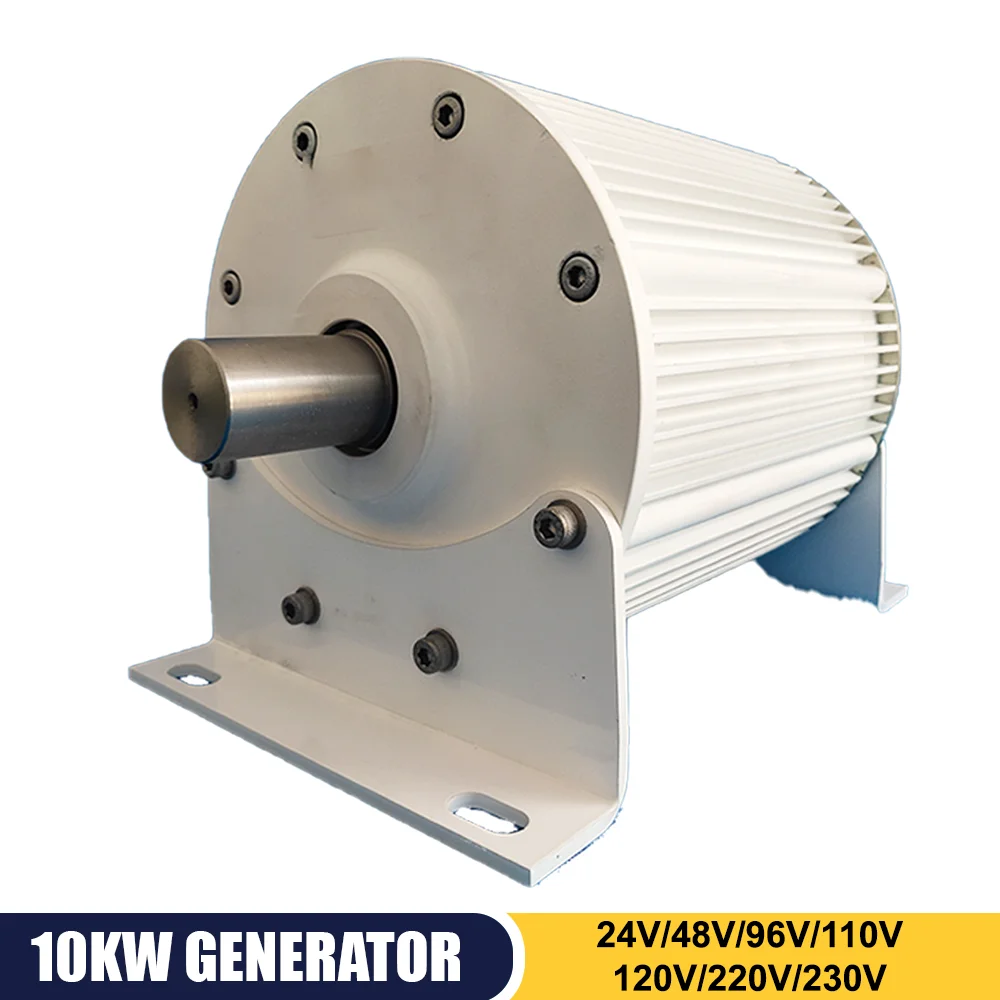 

Low RPM 50HZ 10KW Permanent Magnet Generator 24V 48V 96V 120V 220V Three-Phase Power Generators 20KW 15KW Electric Alternator