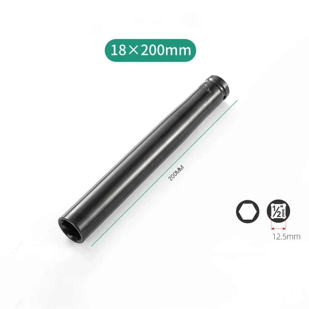 200mm Deep Impacts Hex Wrench Socket Head 1/2\