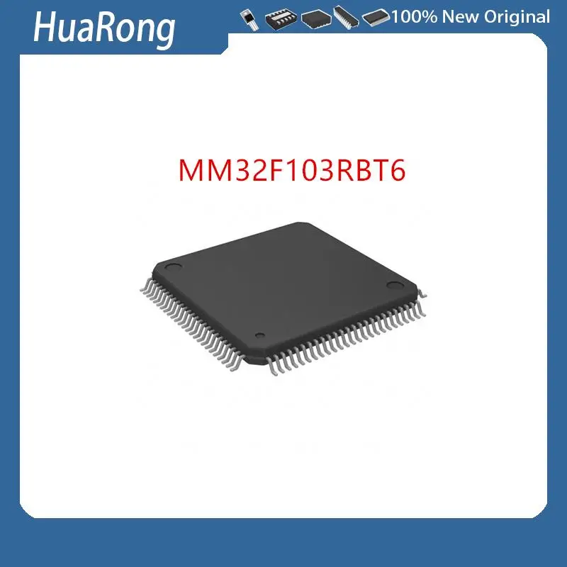 5Pcs/Lot MM32F103RBT6  MM32F103 32F103RBT6 MM32F MM32 TFP401APZP TFP401A  TFP401 TQFP100